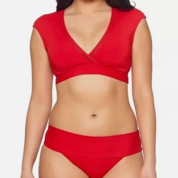 Bleu Rod Beattie Other - LAST CHANCE Bleu Rod Beattie Cap Sleeve Bikini